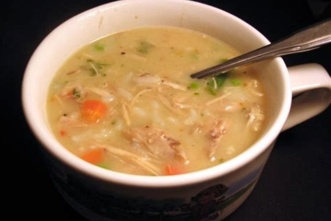 Demos chicken and rice soup recipe