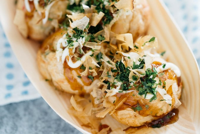 Ebelskiver Pan to Create Tasty Recipe of Traditional Japanese Takoyaki