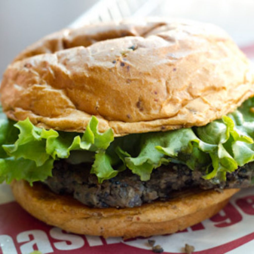 Smashburger Black Bean Burger recipe