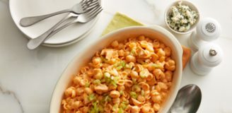 Annie’s Mac and Cheese with Buffalo Chicken