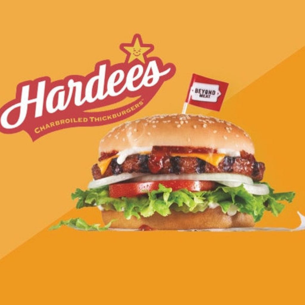 Hardees vegan burger