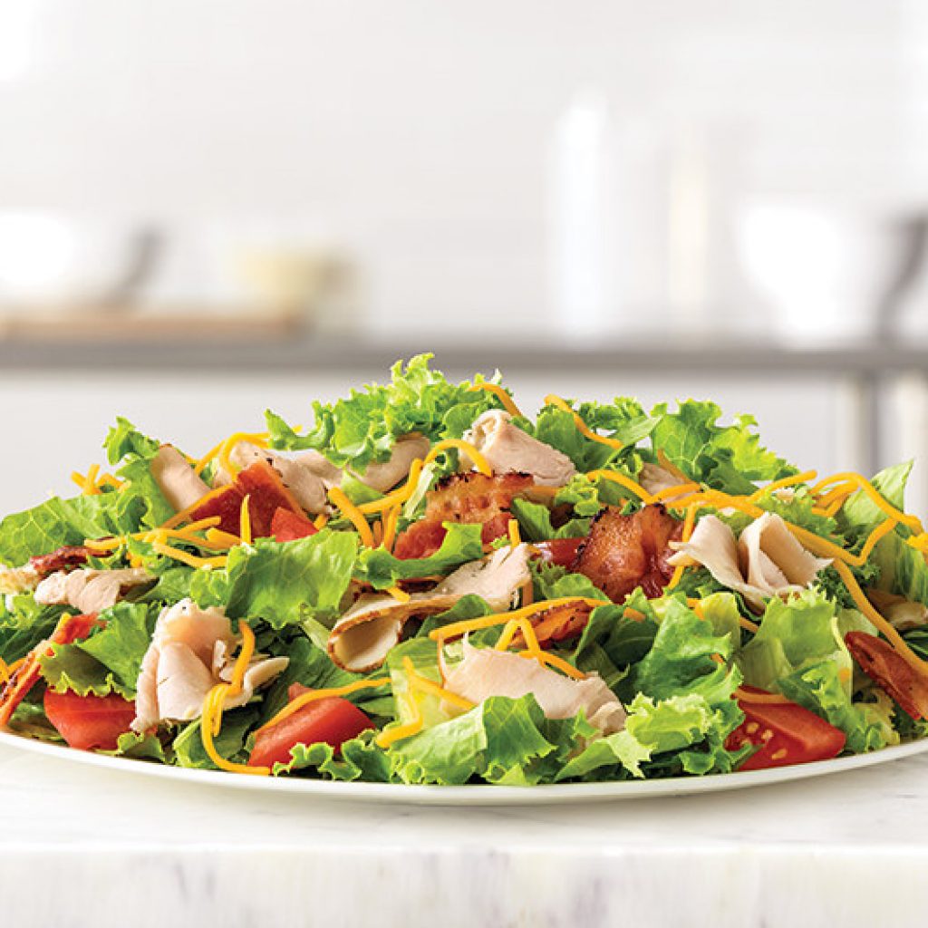 Arby's Salad Dressings Nutrition Guidelines for the Healthiest Fast-Food Salads