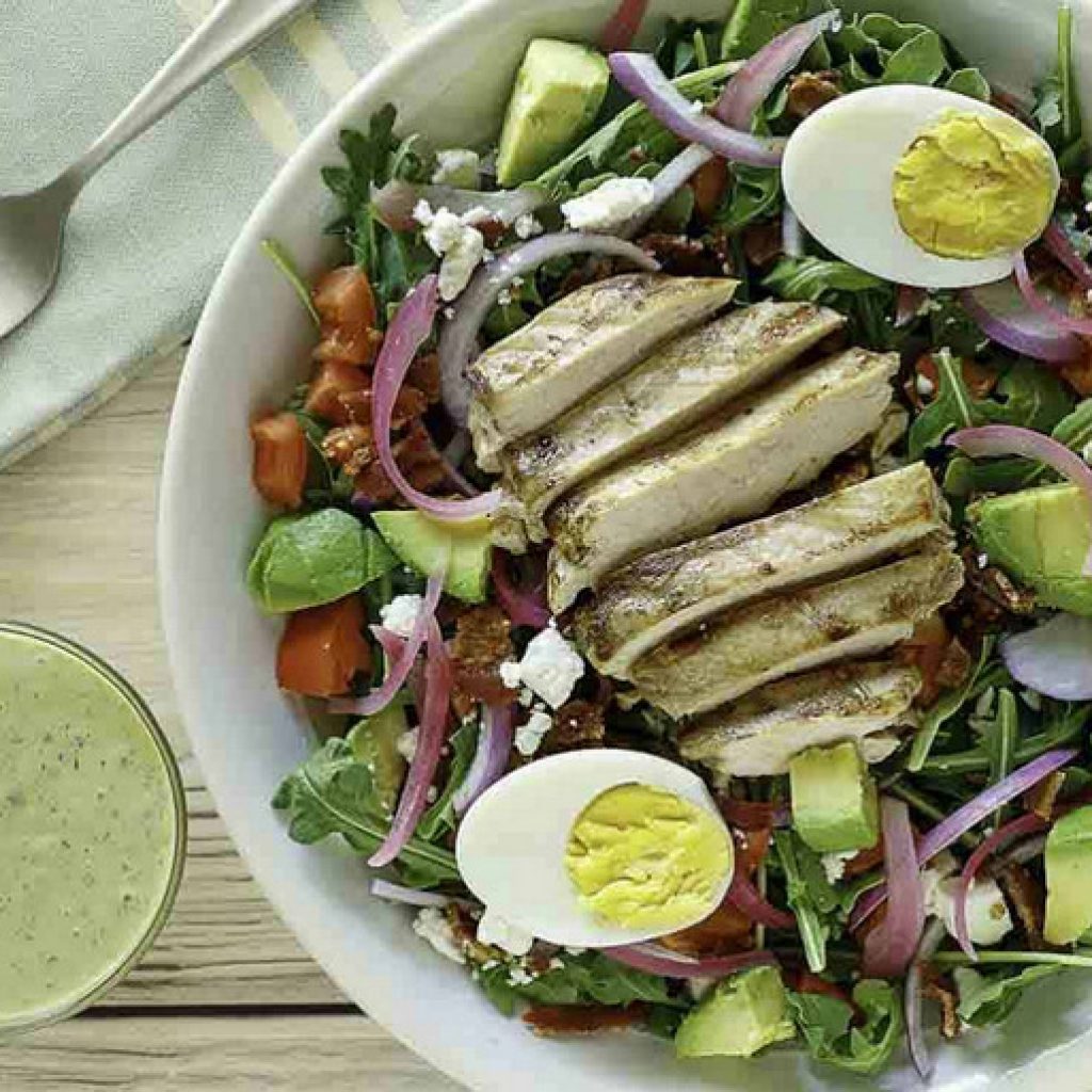 Green Goddess Cobb Salad Panera Recipe for the Tastiest Diet Food