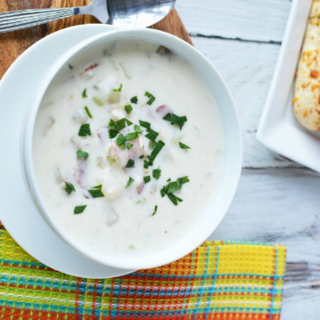 Ivars clam chowder