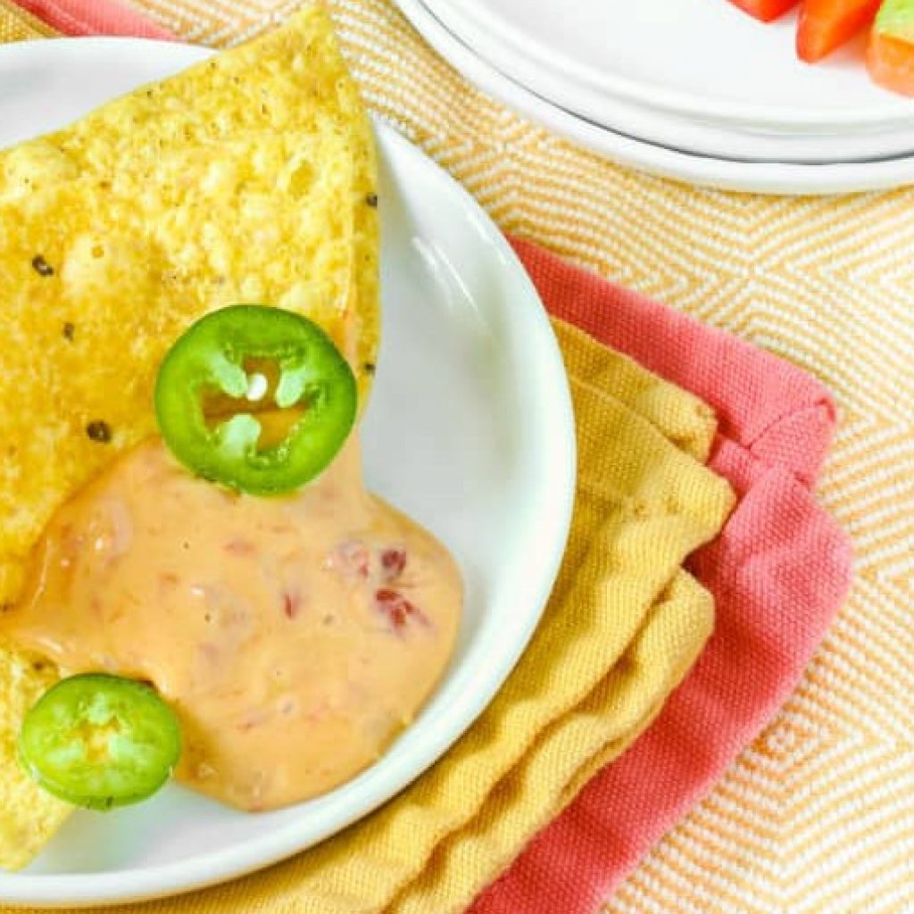 Velveeta Nacho Dip Quick Recipe with Only Two Ingredients