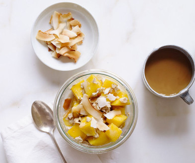 Tropical Mango Overnight Oats