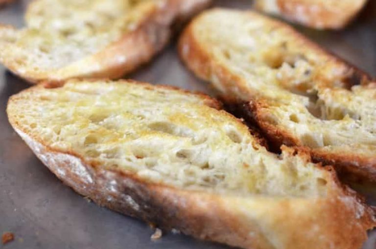 Toasting Bread for Bruschetta, and How to Make Crostini at Home