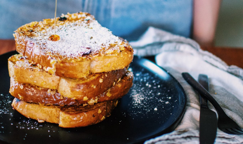 Frosted Flakes French toast