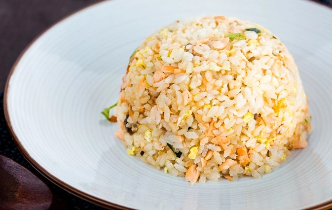 Salmon Fried Rice