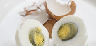 Boiled Eggs Yolk Grey